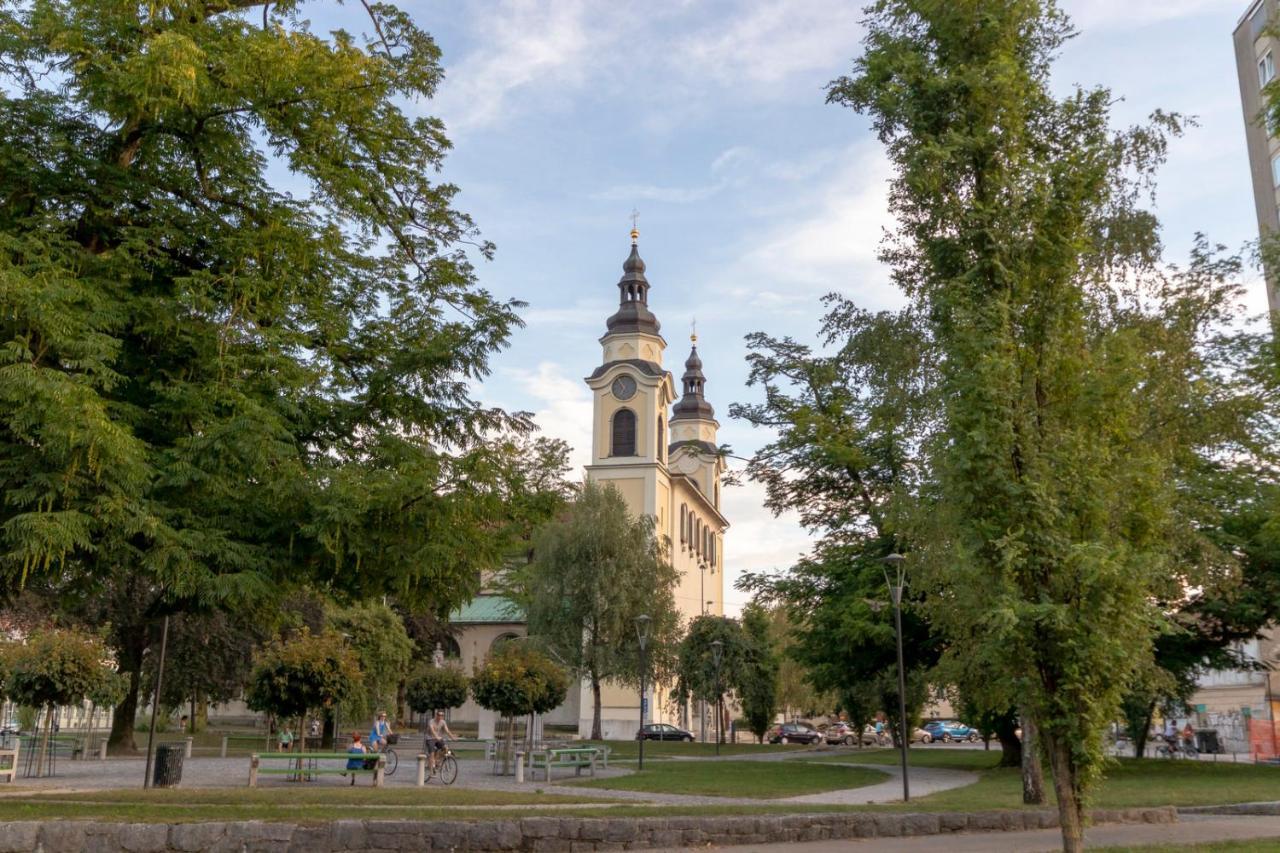 Njegoseva Apartment With Big Terrace Любляна Экстерьер фото